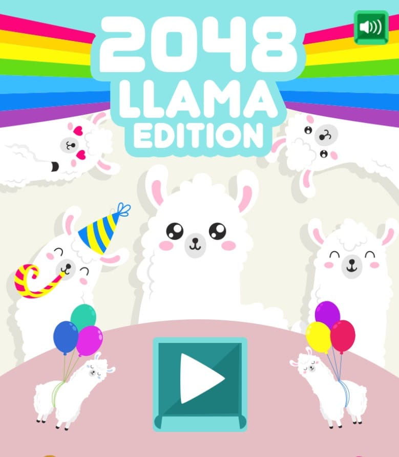 2048 Llama Edition: Cute Animal Puzzle