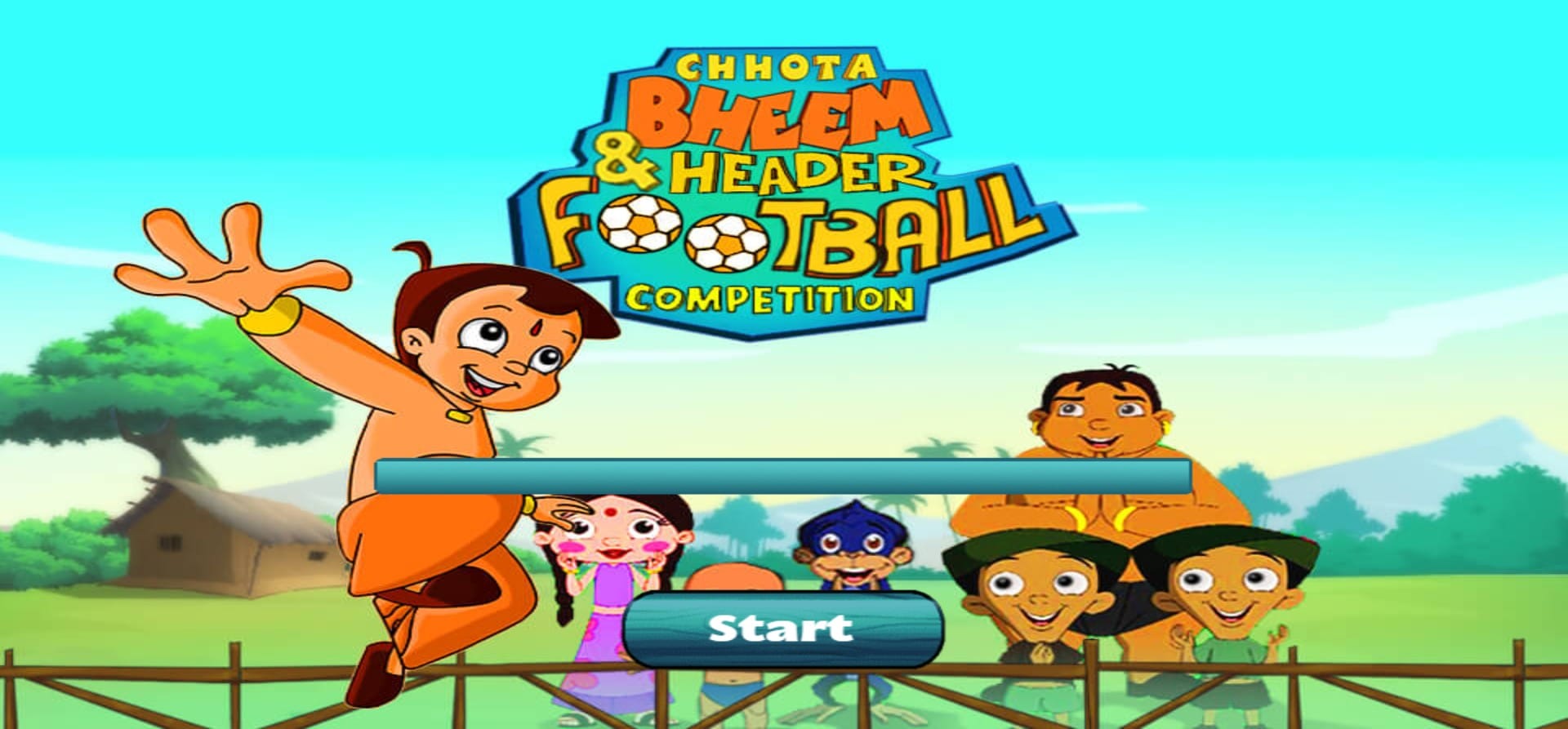 Chhota Bheem Header Football Competition