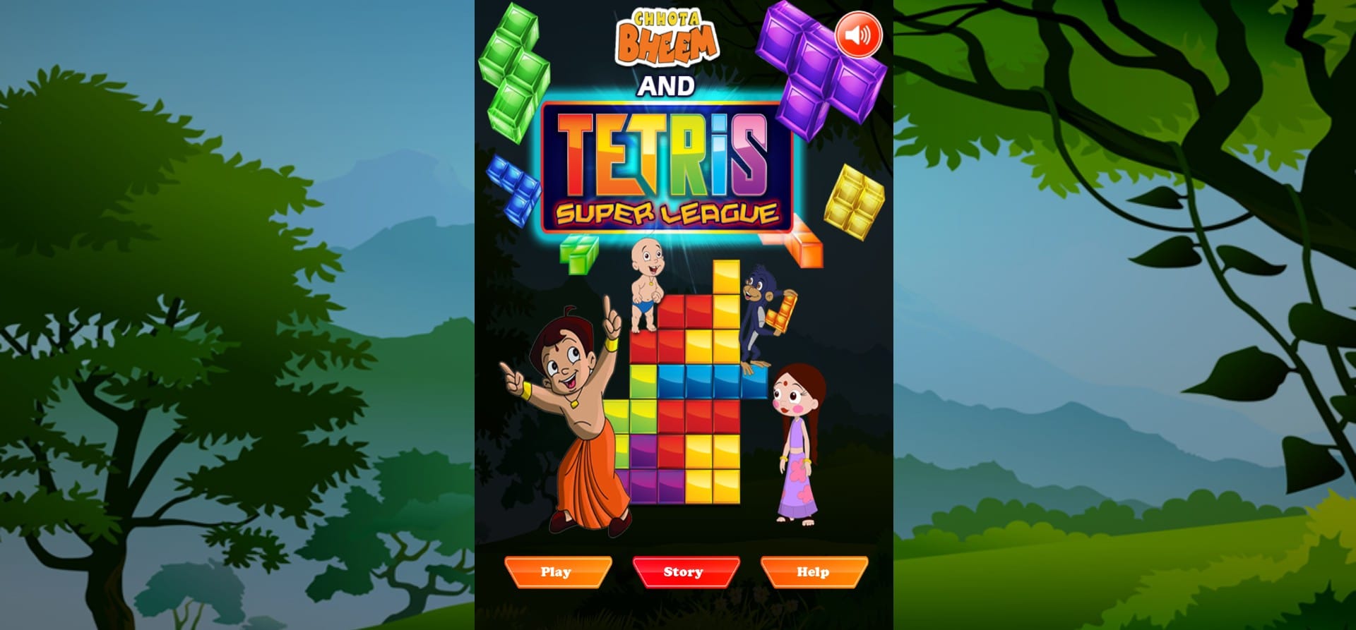 Chhota Bheem and Tetris Super League