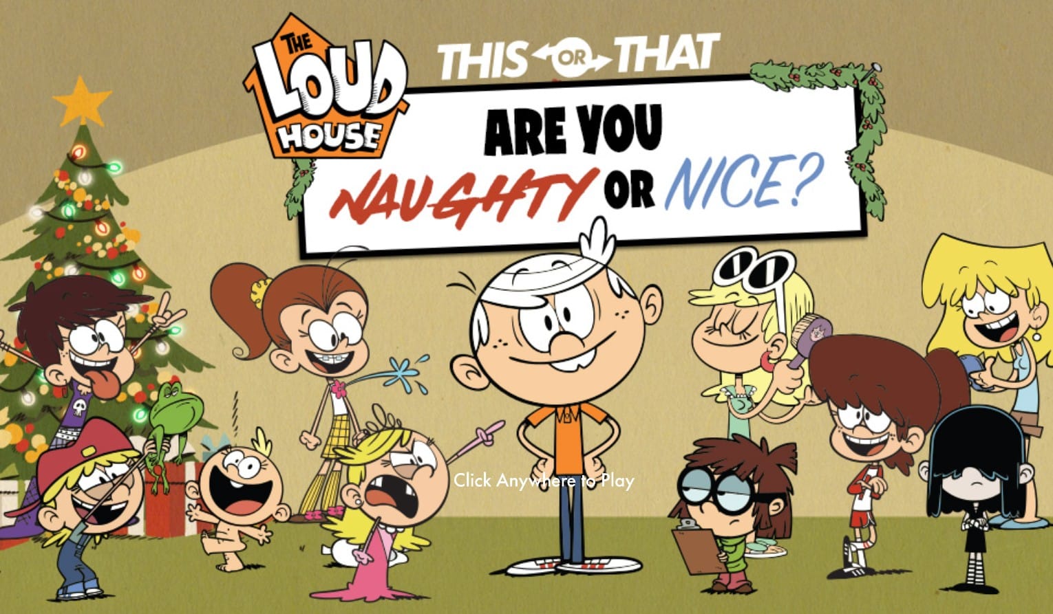 The Loud House Naughty or Nice This or That