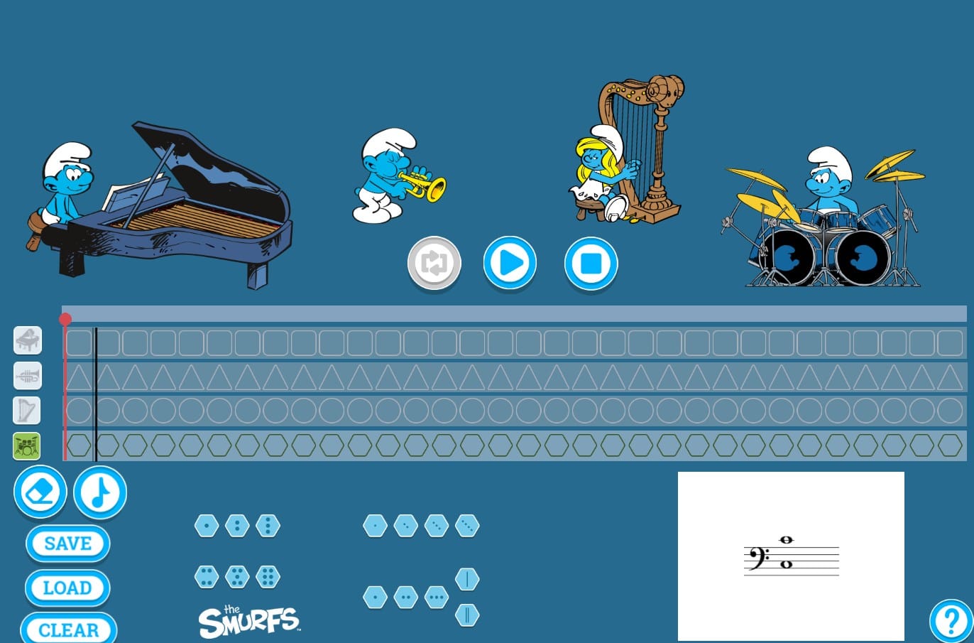 The Smurfs Music Studio