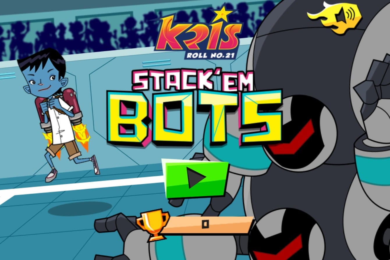 Kris Roll No. 21 Stack Em Bots: Action Arcade