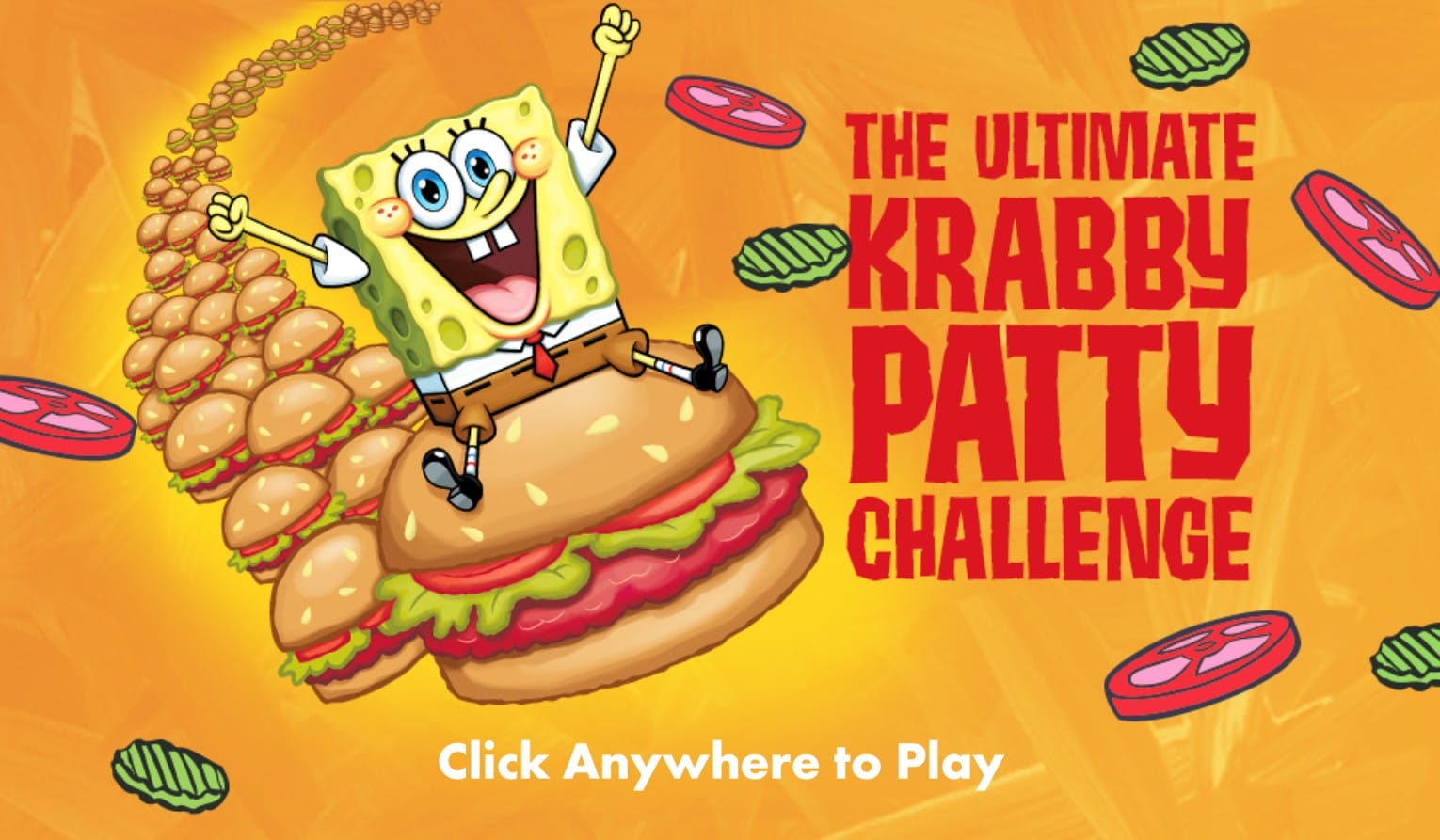 SpongeBob The Ultimate Krabby Patty Challenge