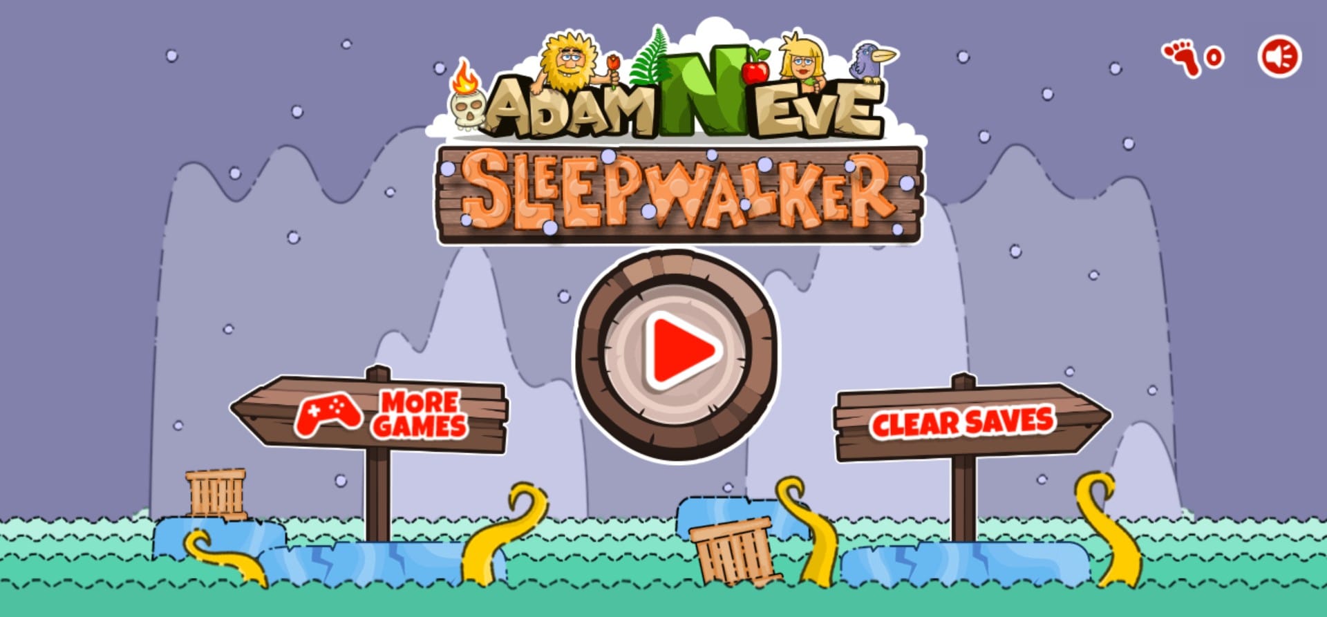 Adam and Eve Sleepwalker: Play Fun Puzzle Adventure Online