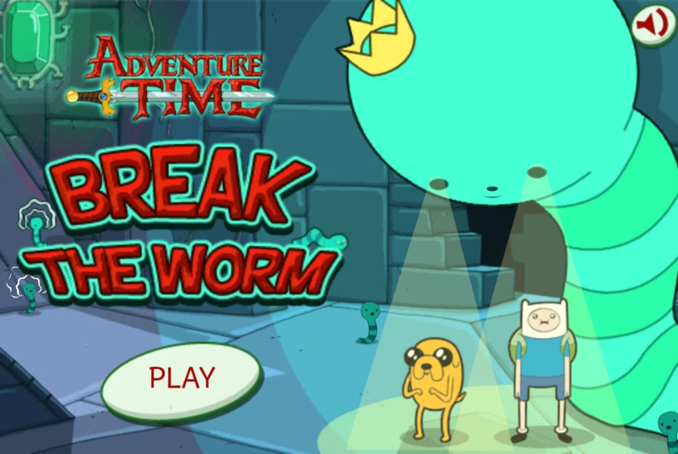 Adventure Time Break the Worm Cartoon Network
