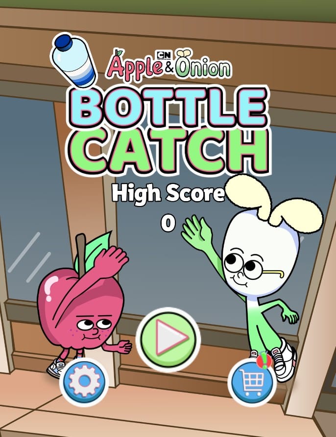 Apple and Onion Bottle Catch Arcade
