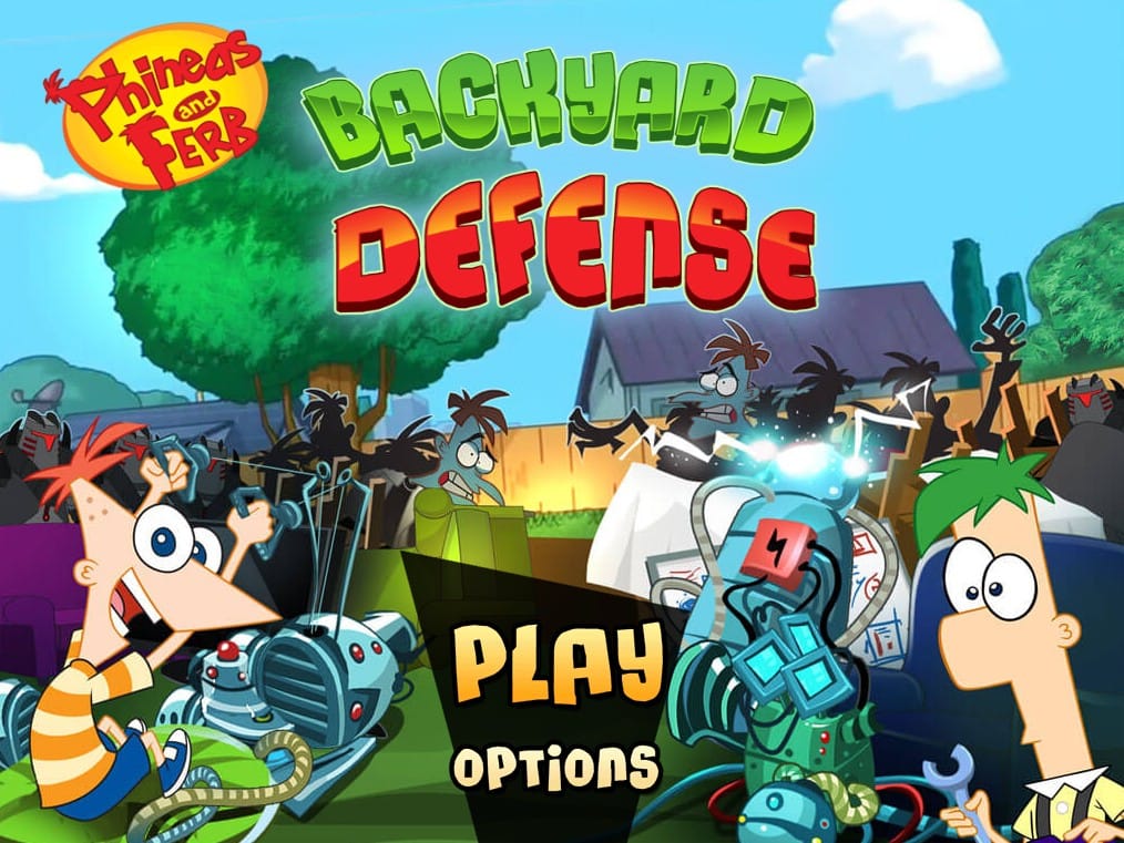 Phineas and Ferb Backyard Defense Strategy