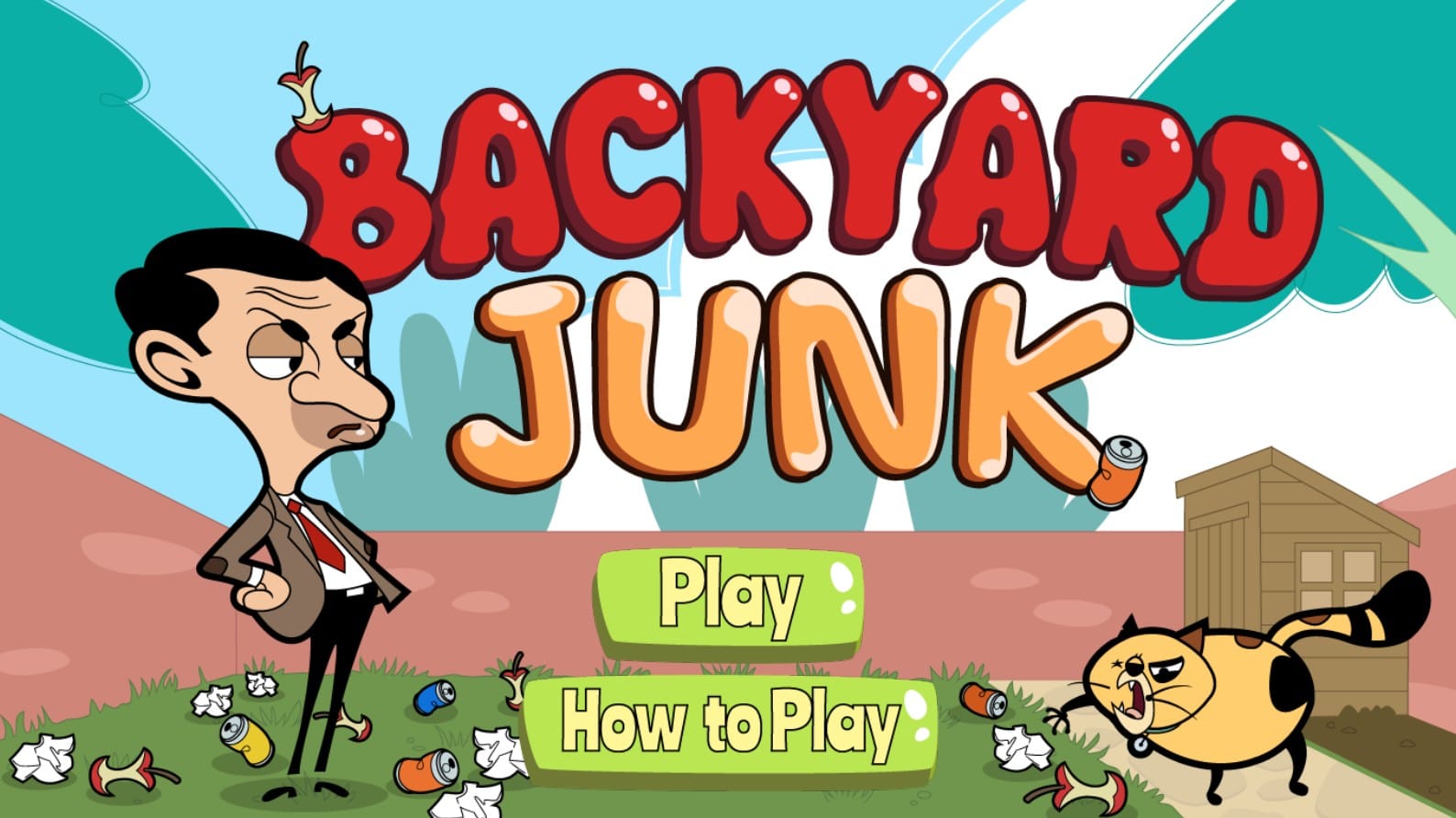 Mr Bean Backyard Junk