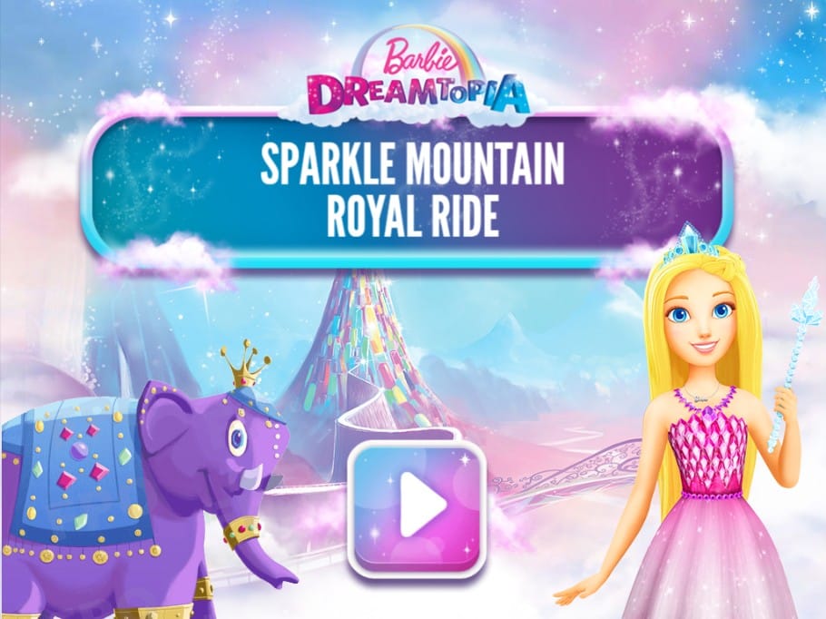 Barbie Dreamtopia Sparkle Mountain Royal Ride