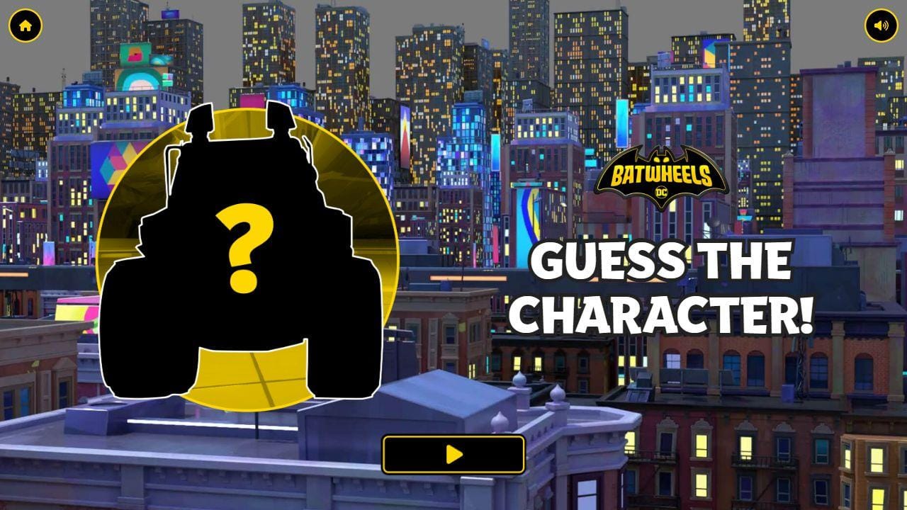 Batwheels Guess the Character: DC Superhero Puzzle