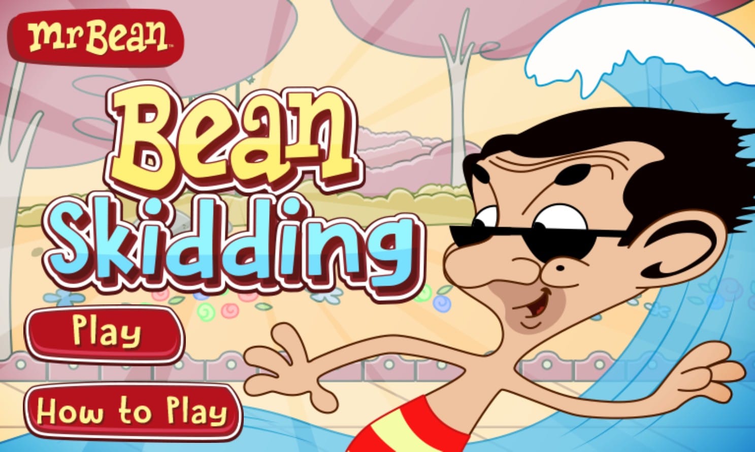 Mr Bean Bean Skidding