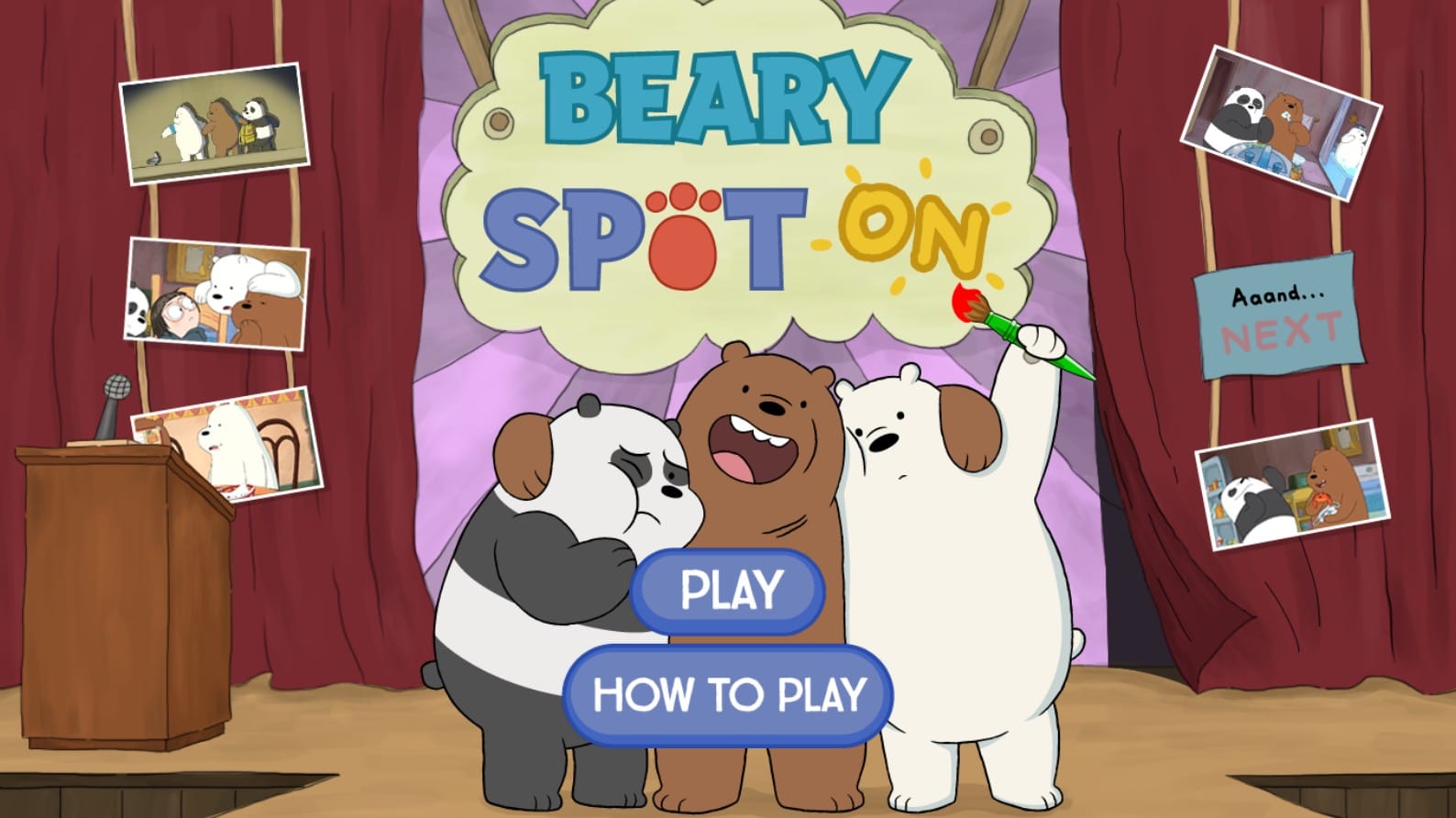 We Bare Bears Spot the Difference: Beary Spot On