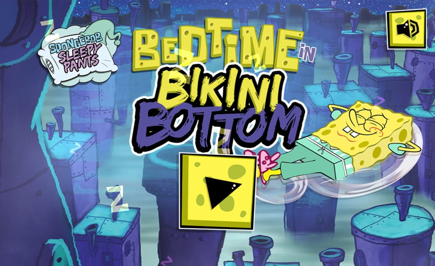 Bedtime in Bikini Bottom SpongeBob SleepyPants
