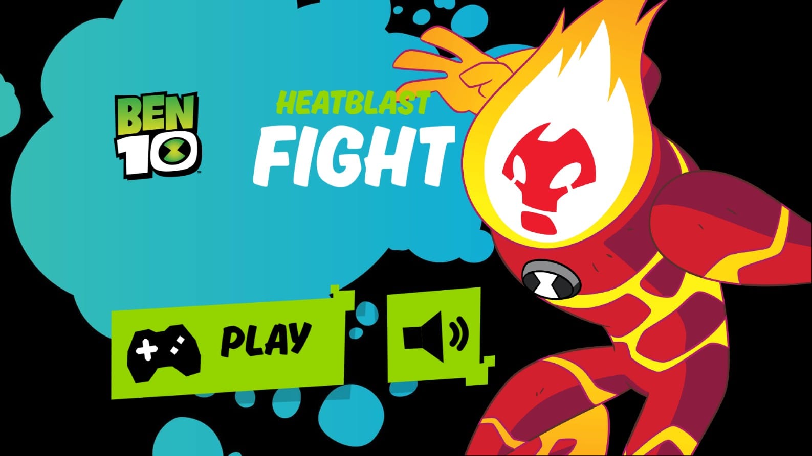 Ben 10 Heatblast Fight: Play