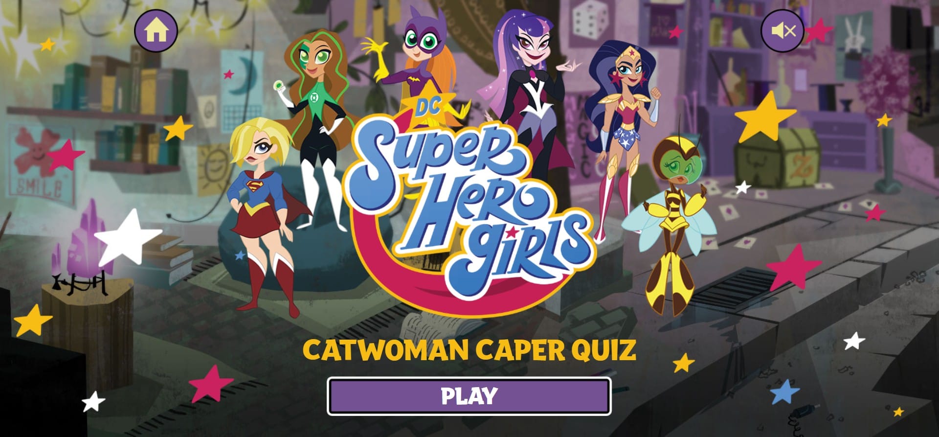 DC Super Hero Girls Catwoman Caper Quiz
