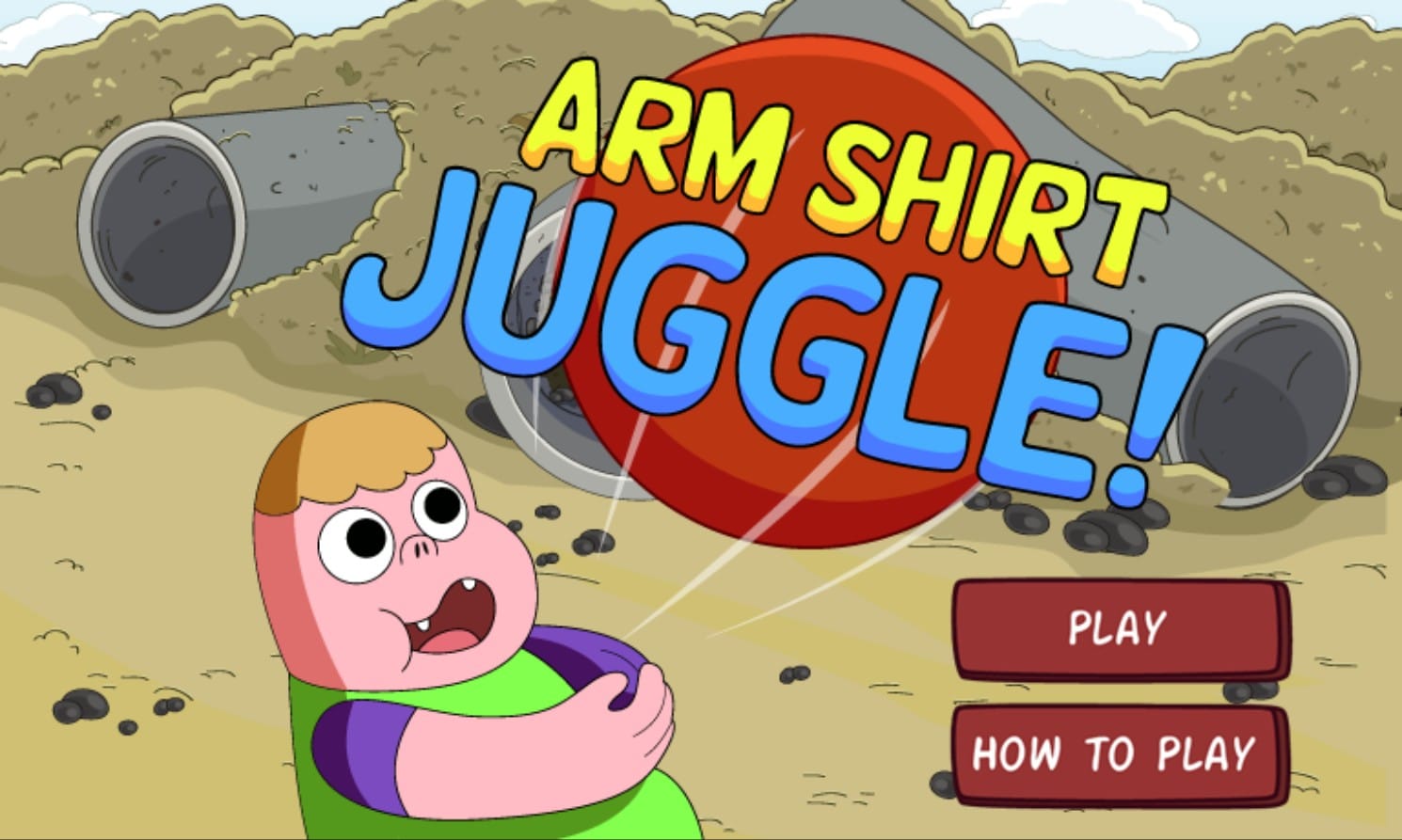 Clarence Arm Shirt Juggle Cartoon Network