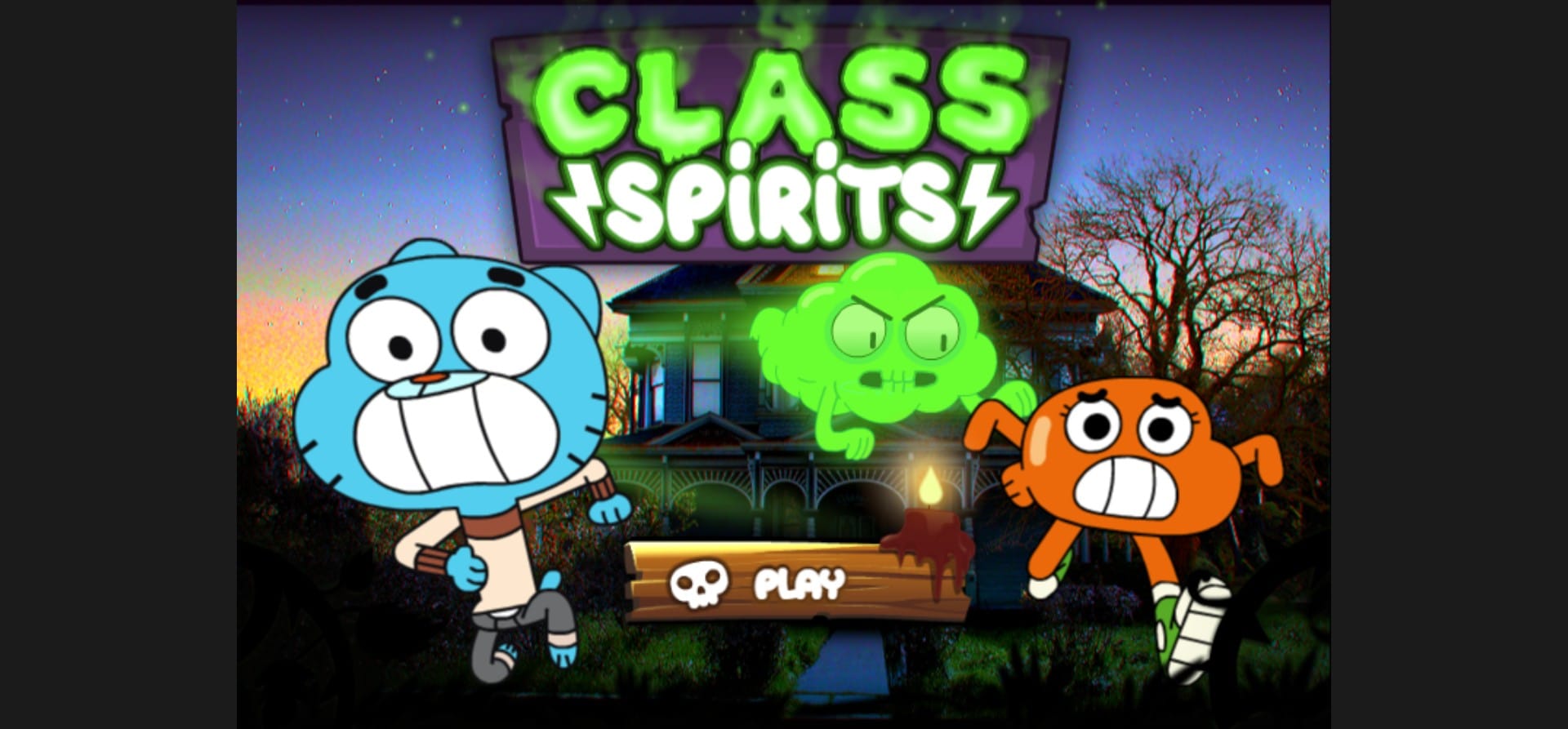 Play The Amazing World of Gumball Ghost: Class Spirits