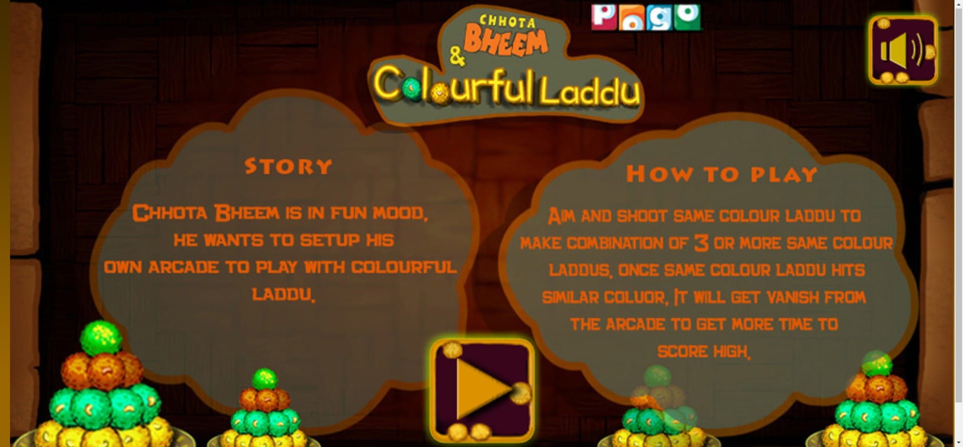 Chhota Bheem Colorful Laddu