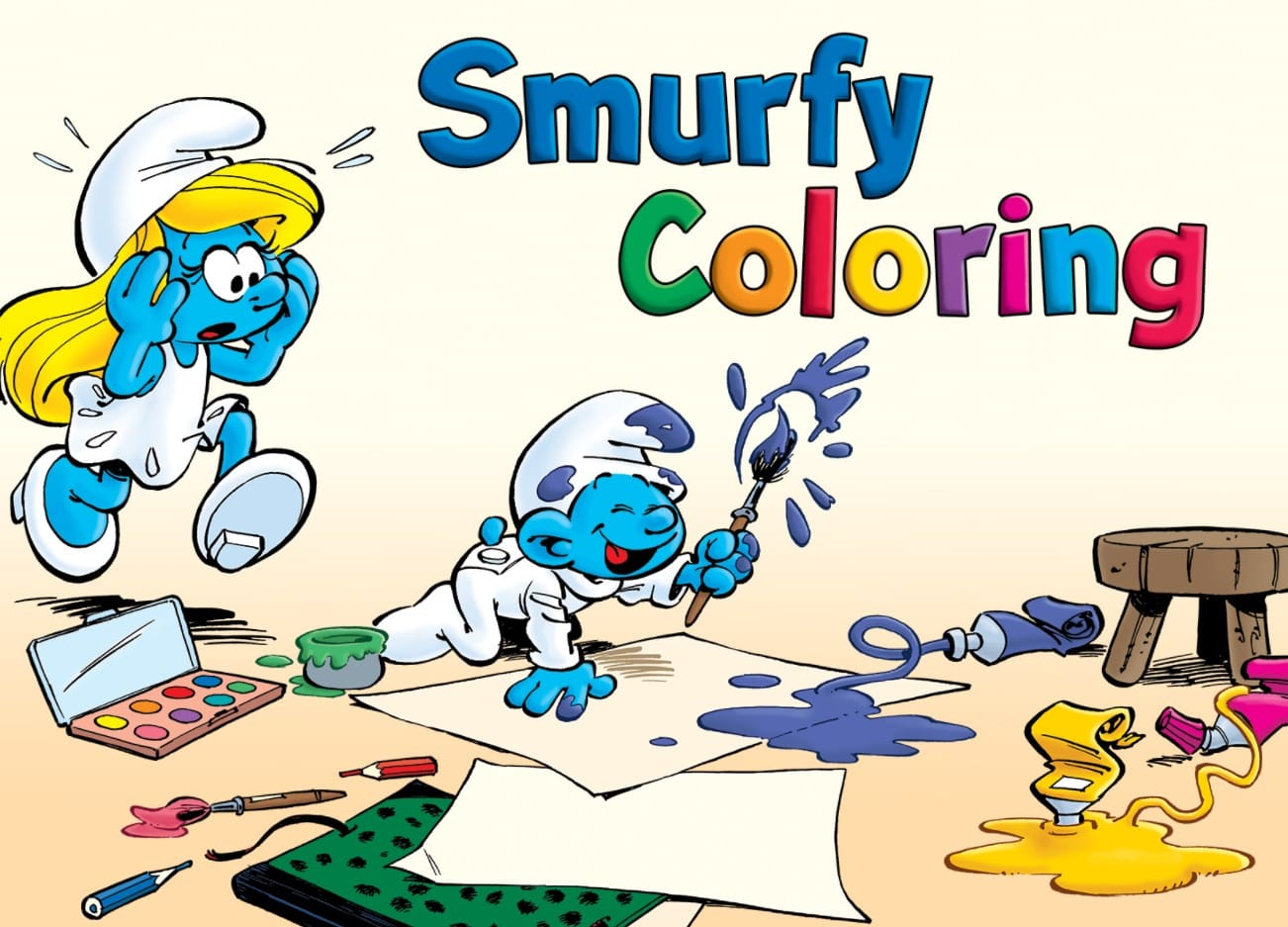 The Smurfs Coloring Adventure