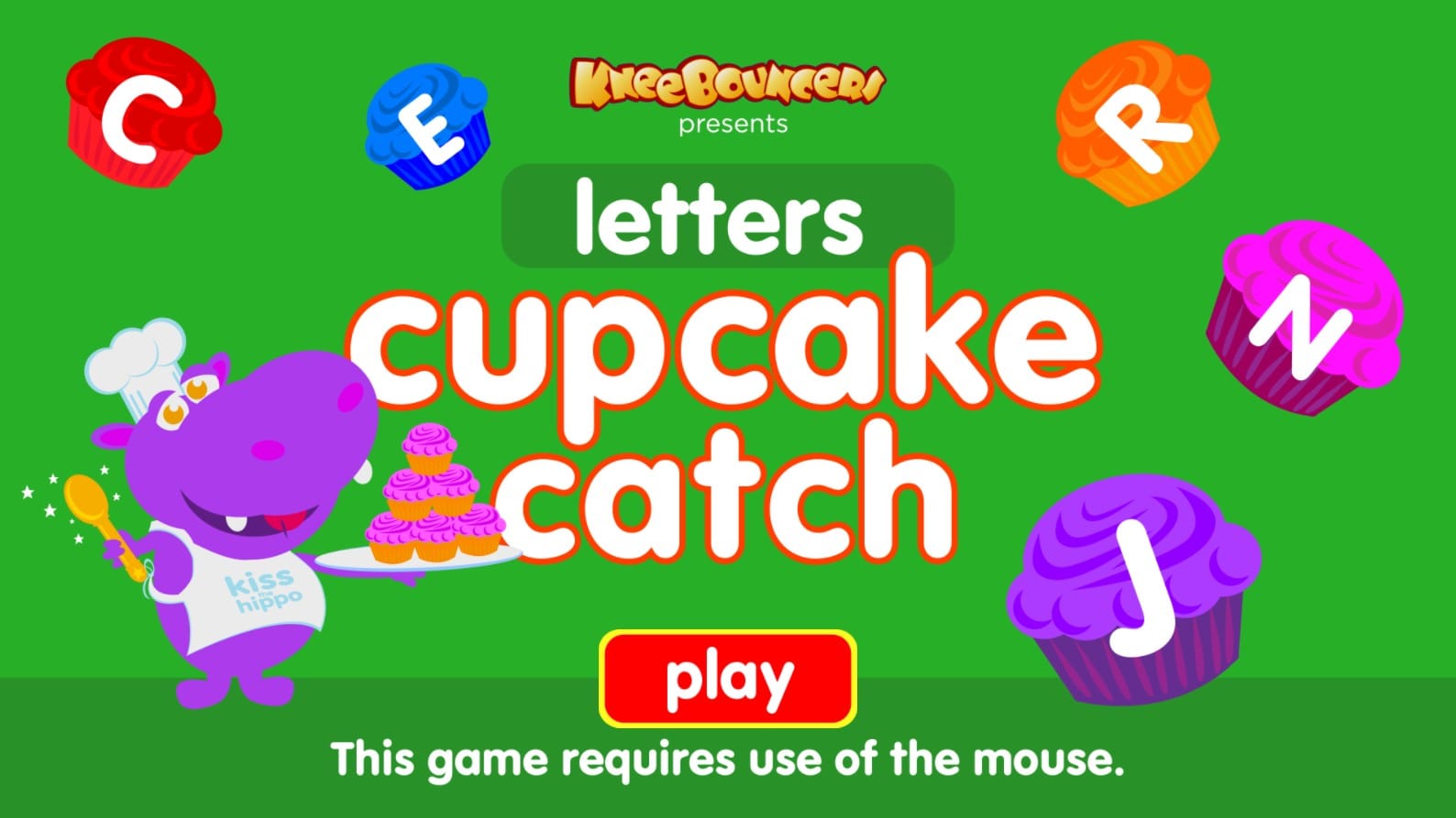 Cupcake Catch Letters Educational