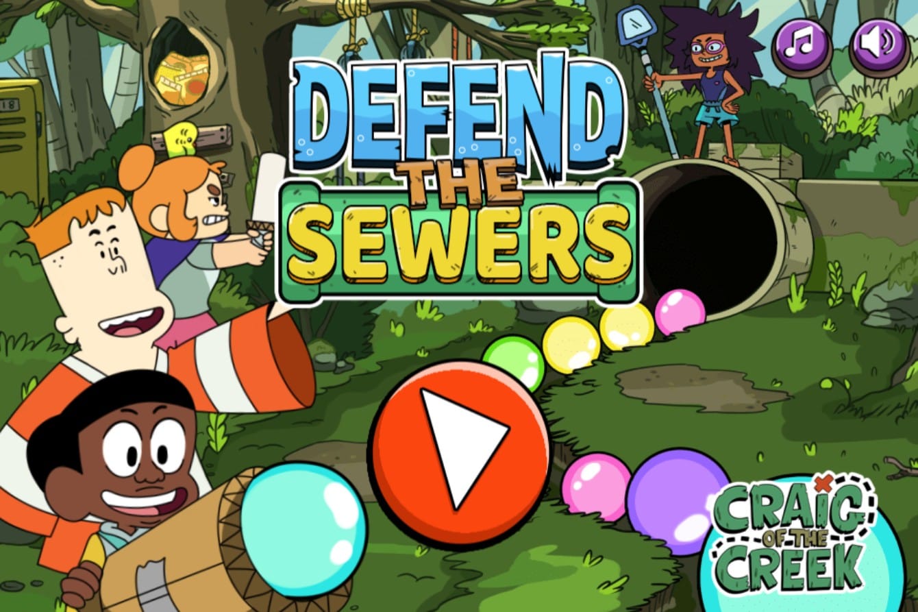 Craig of the Creek: Defend the Sewers