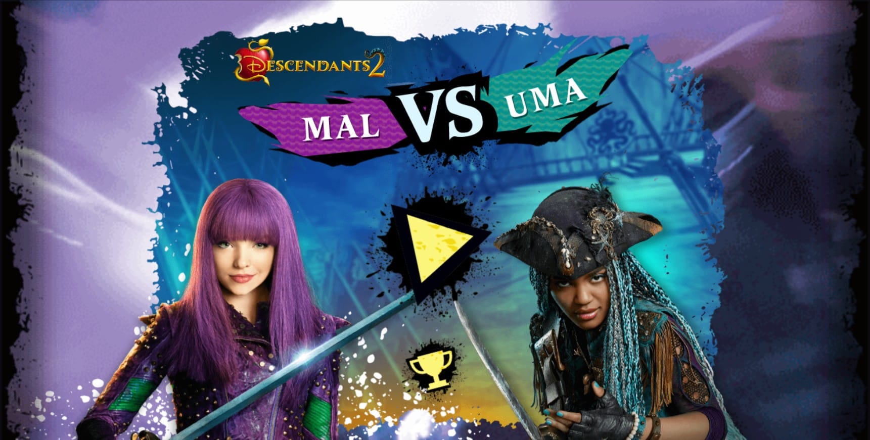 Descendants 2 Mal vs Uma