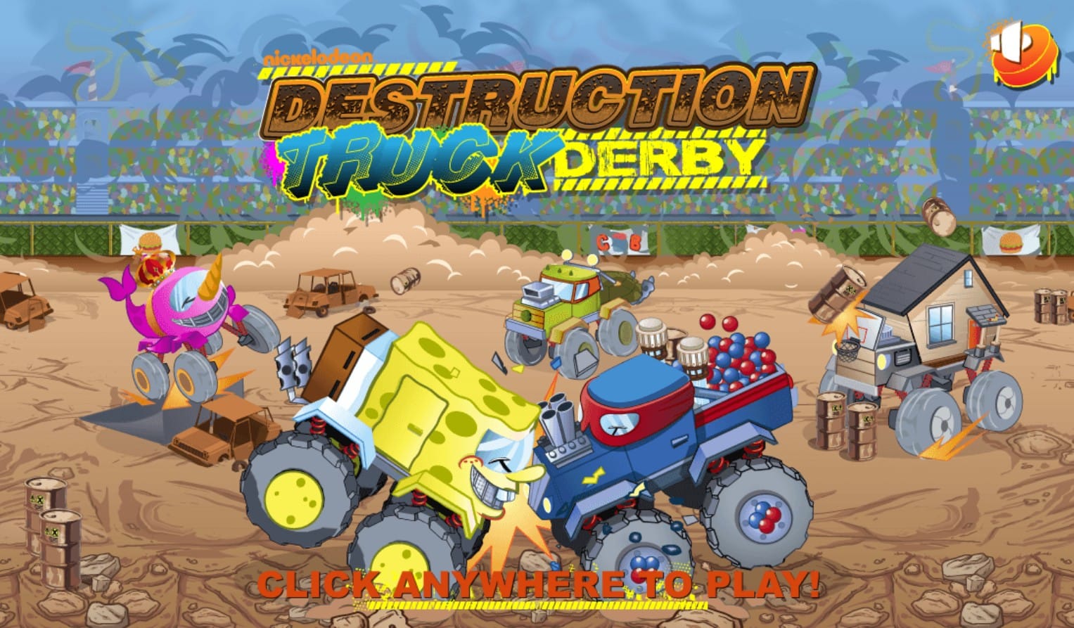 Destruction Truck Derby Nickelodeon Monster Truck Racing