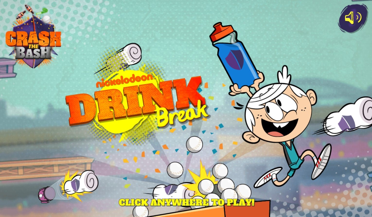 The Loud House Crash The Bash: Drink Break