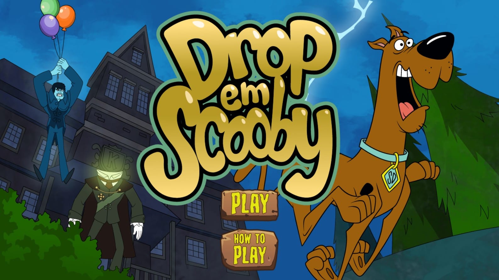 Drop Em Scooby Mystery Mansion