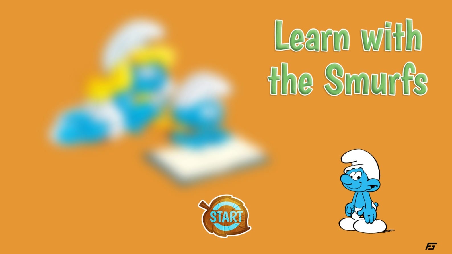 Learn with the Smurfs Online Educational