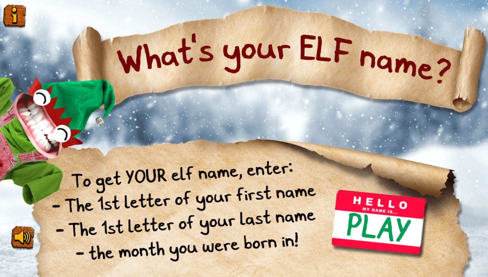 What Is Your Elf Name Generator
