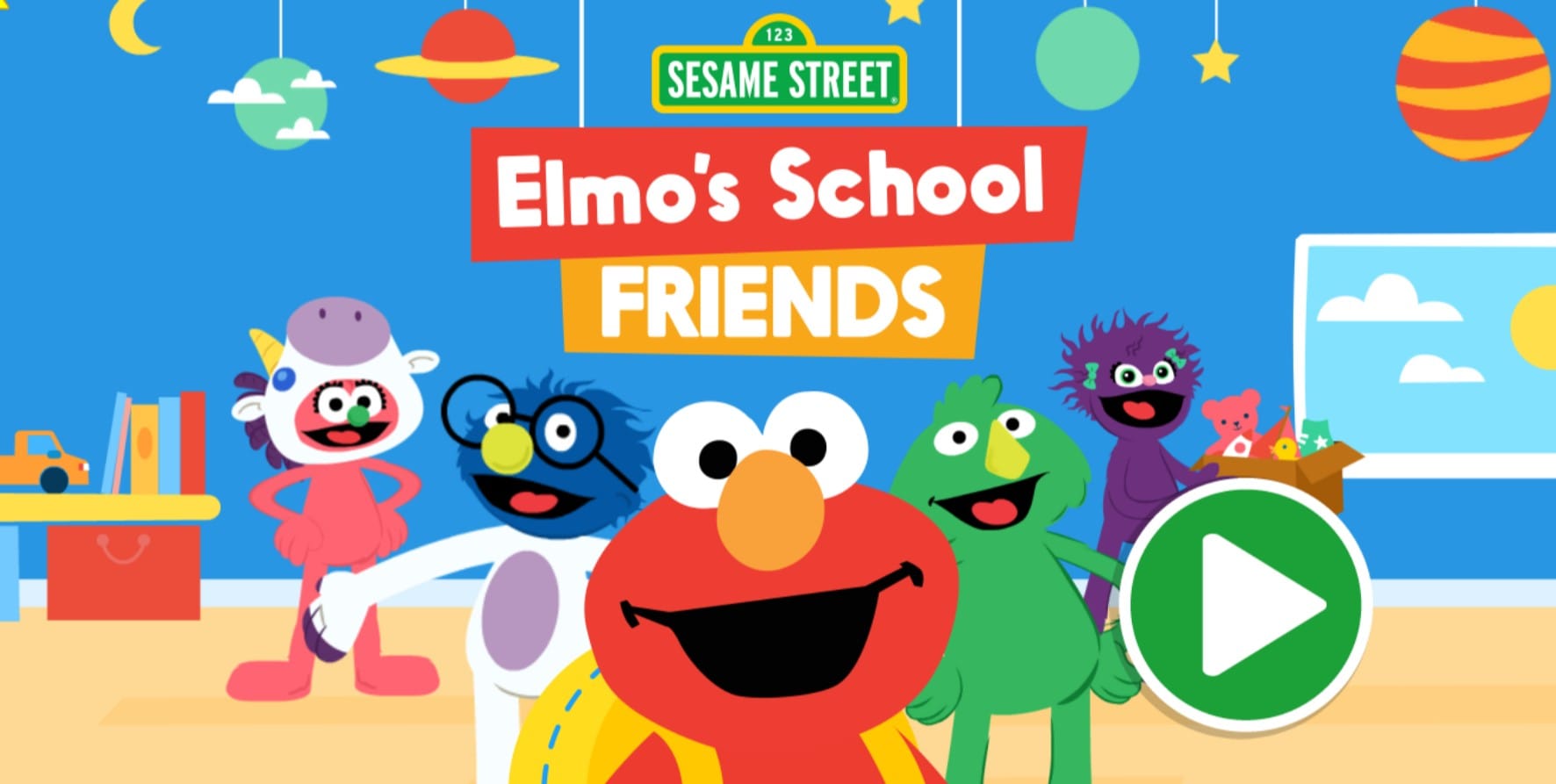 Play Sesame Street Preschool Games: Elmo's School Friends