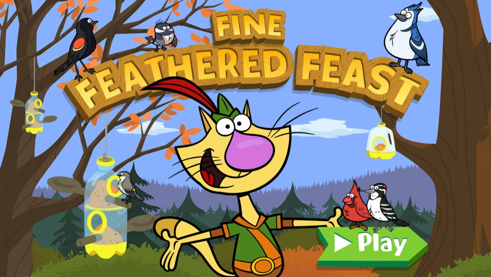 Fine Feathered Feast Nature