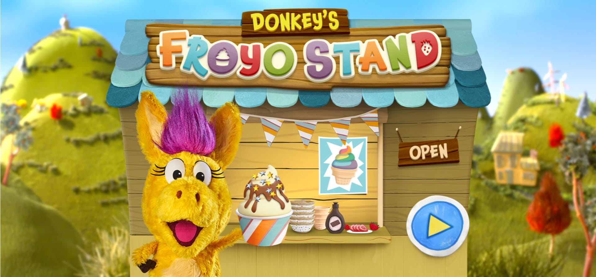 Donkey's Froyo Stand