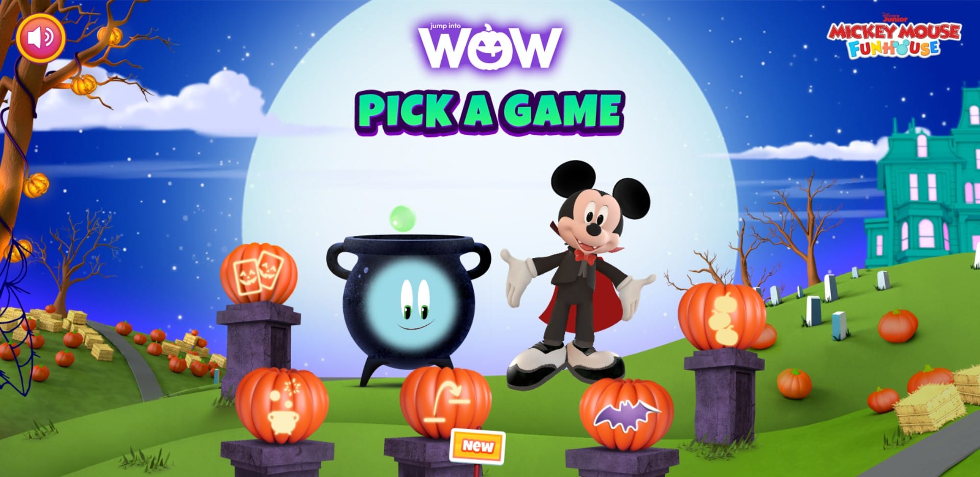 Mickey Mouse Halloween Jump Into WOW