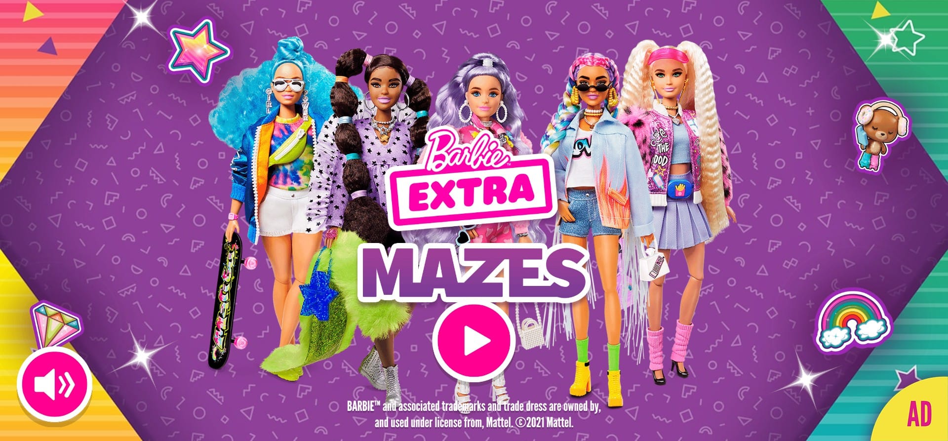 Barbie Extra Mazes
