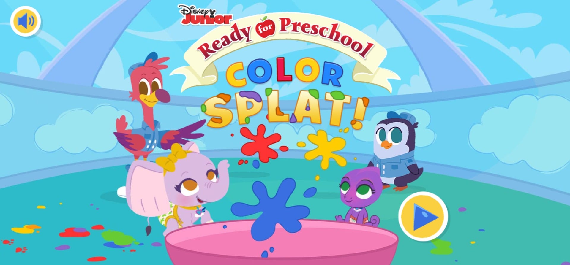 Disney Junior Ready for Preschool Color Splat