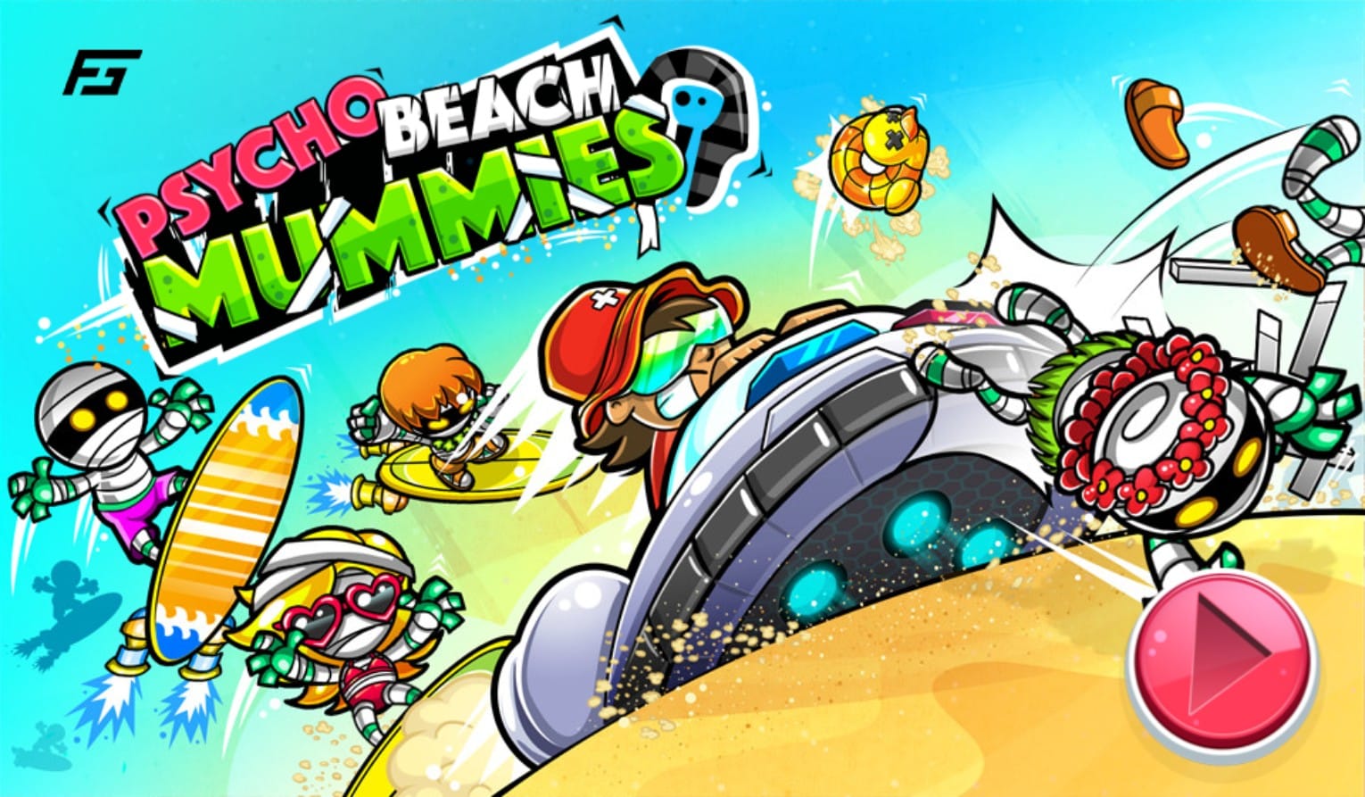 Game Shakers Psycho Beach Mummies