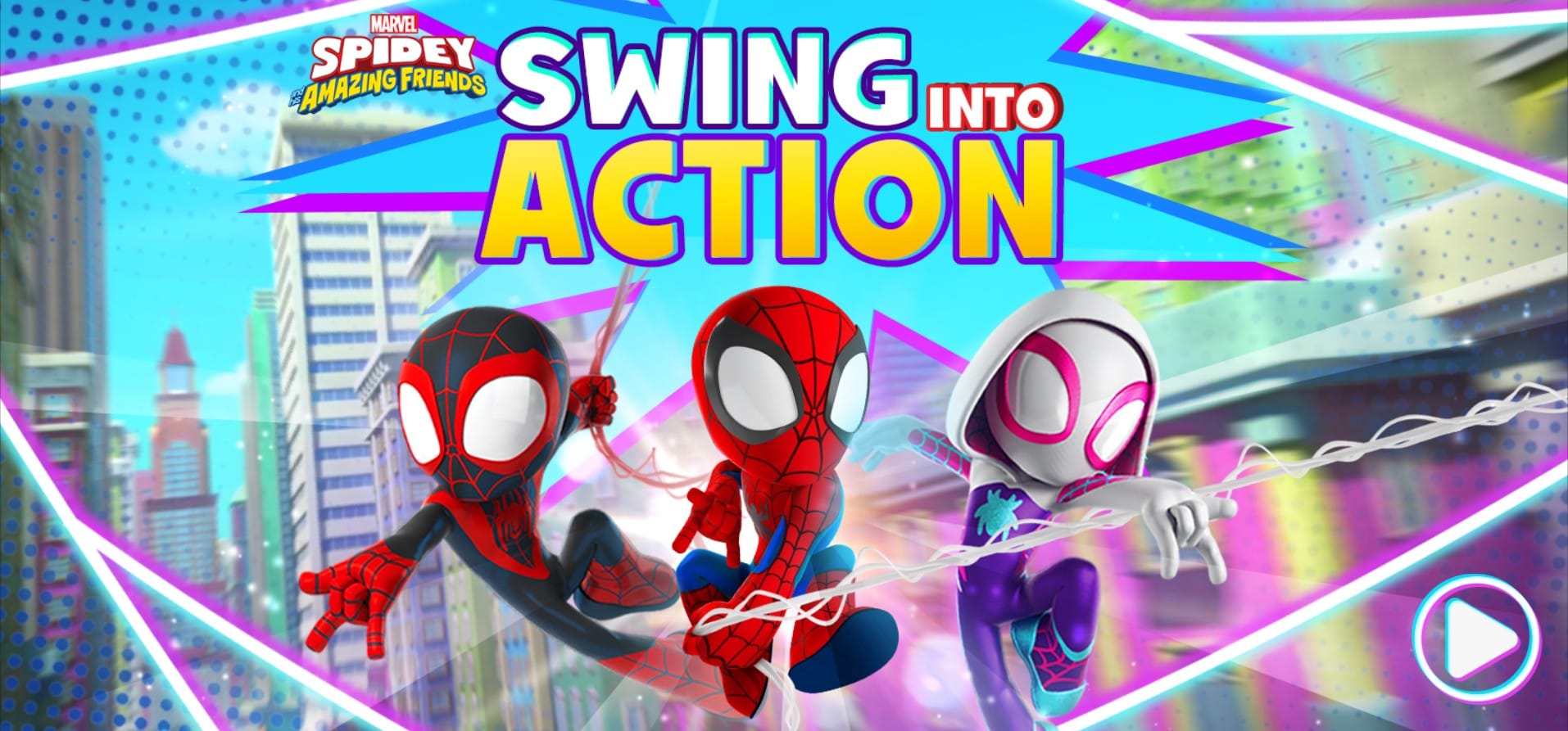Spidey and His Amazing Friends Swing into Action