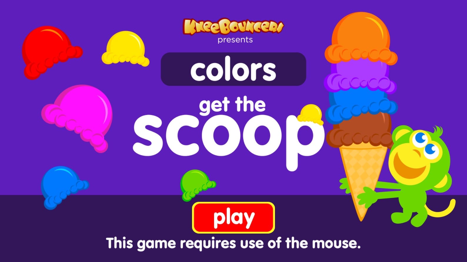 KneeBouncers Get the Scoop Colors