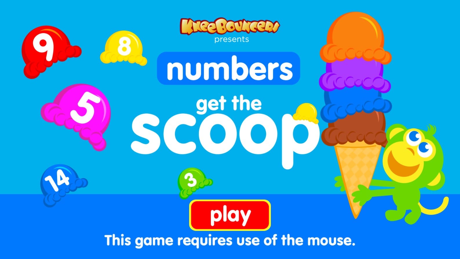 Get the Scoop Numbers KneeBouncers Educational