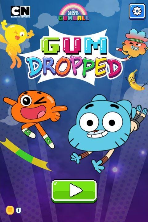 Gumball Gum Dropped Arcade