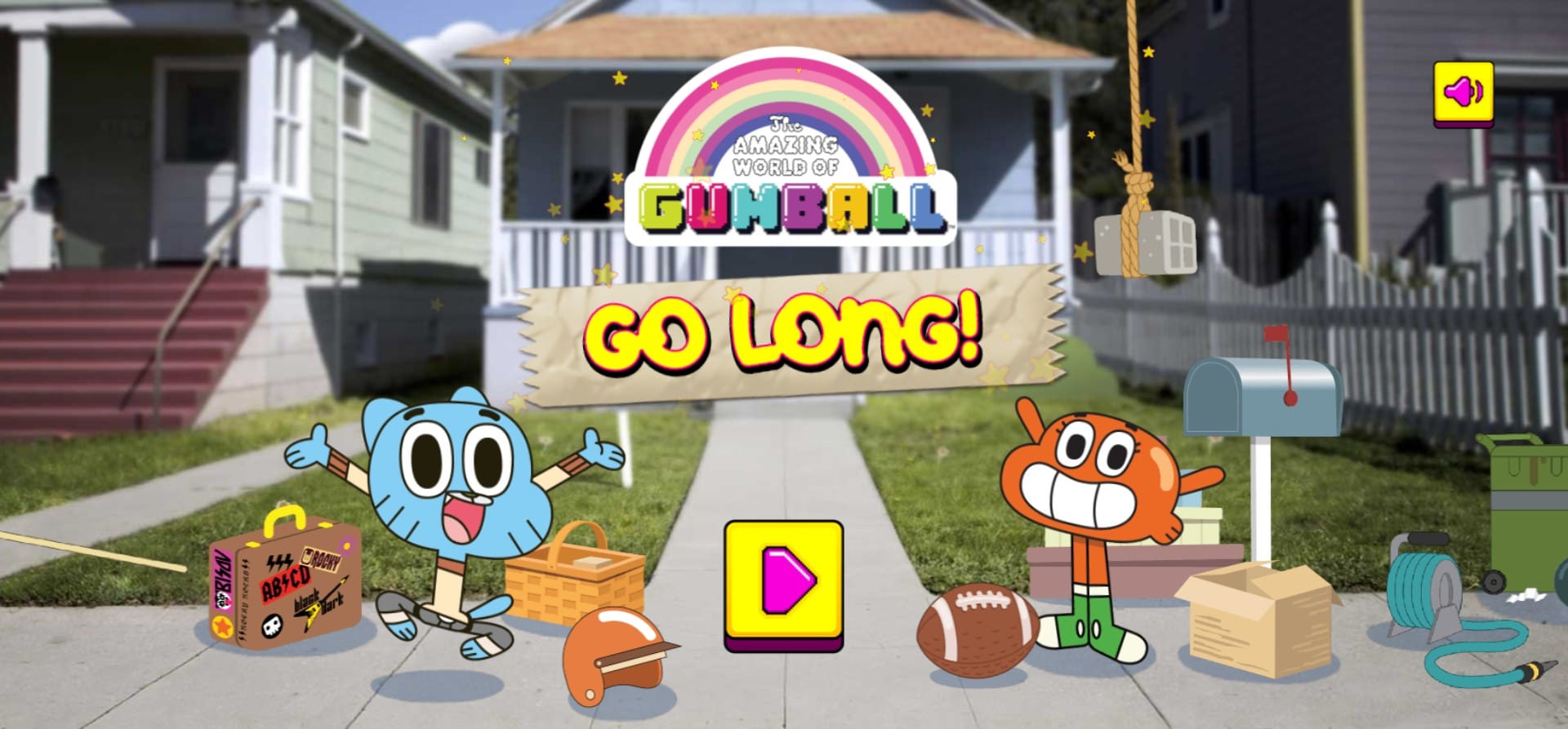 Gumball Go Long: Play The Amazing World of Gumball Football