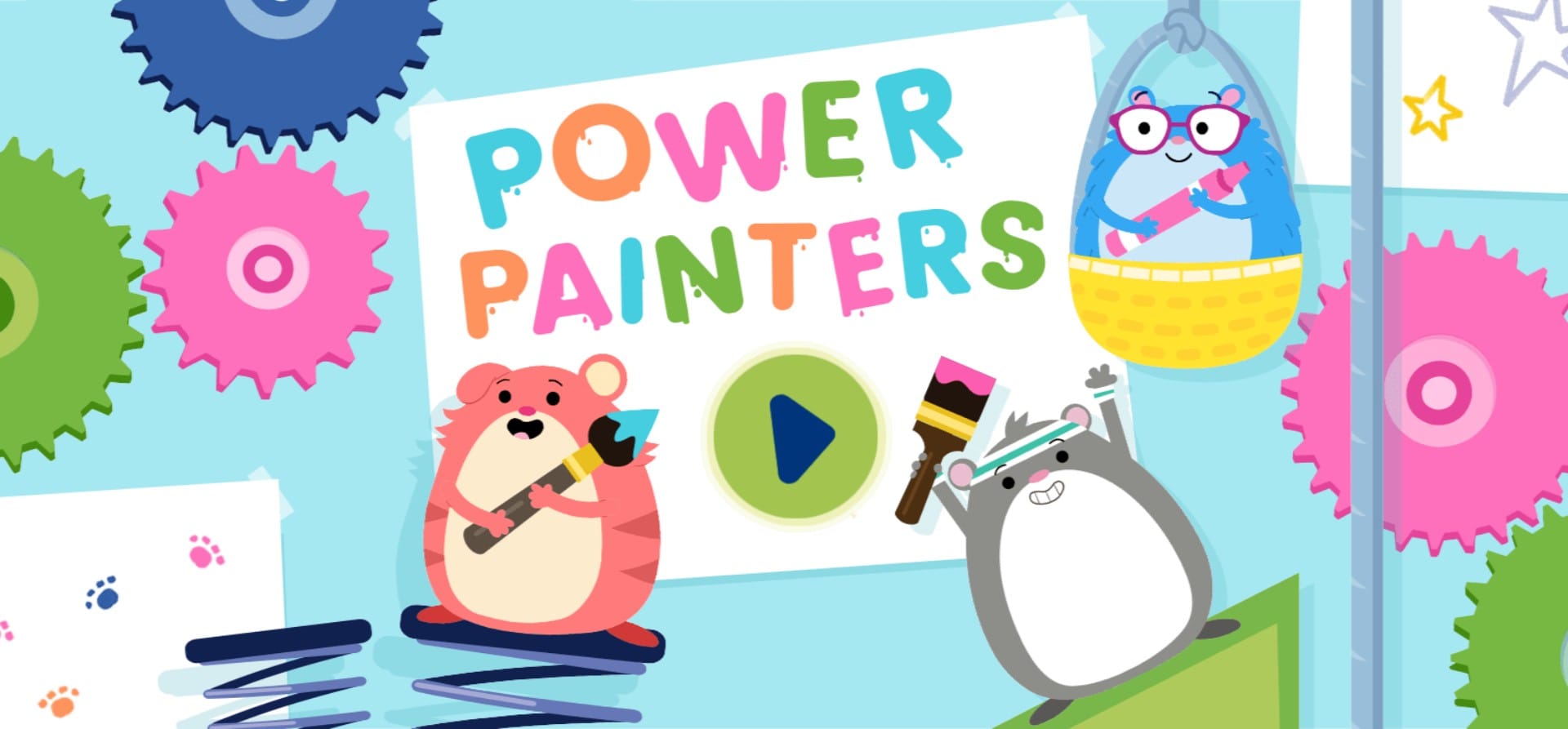 Power Painters Hamster Art