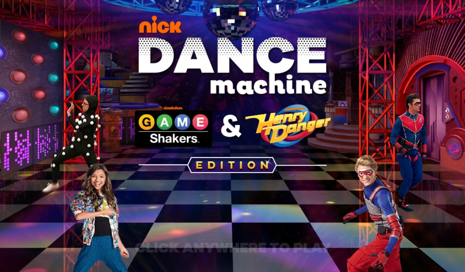 Henry Danger Dance Machine Nickelodeon