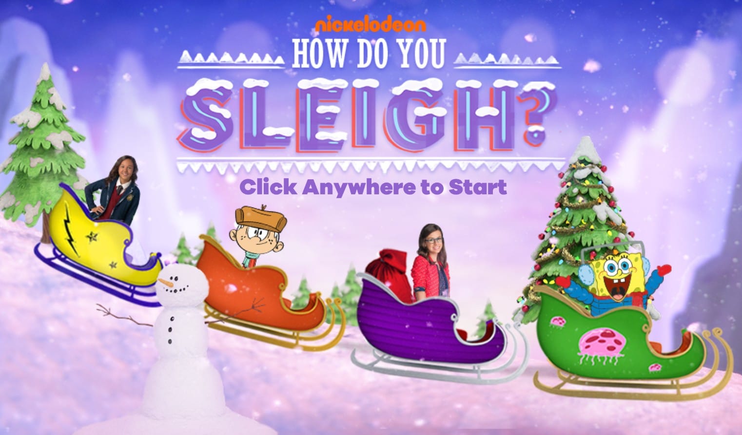 How Do You Sleigh? Nickelodeon Christmas Quiz