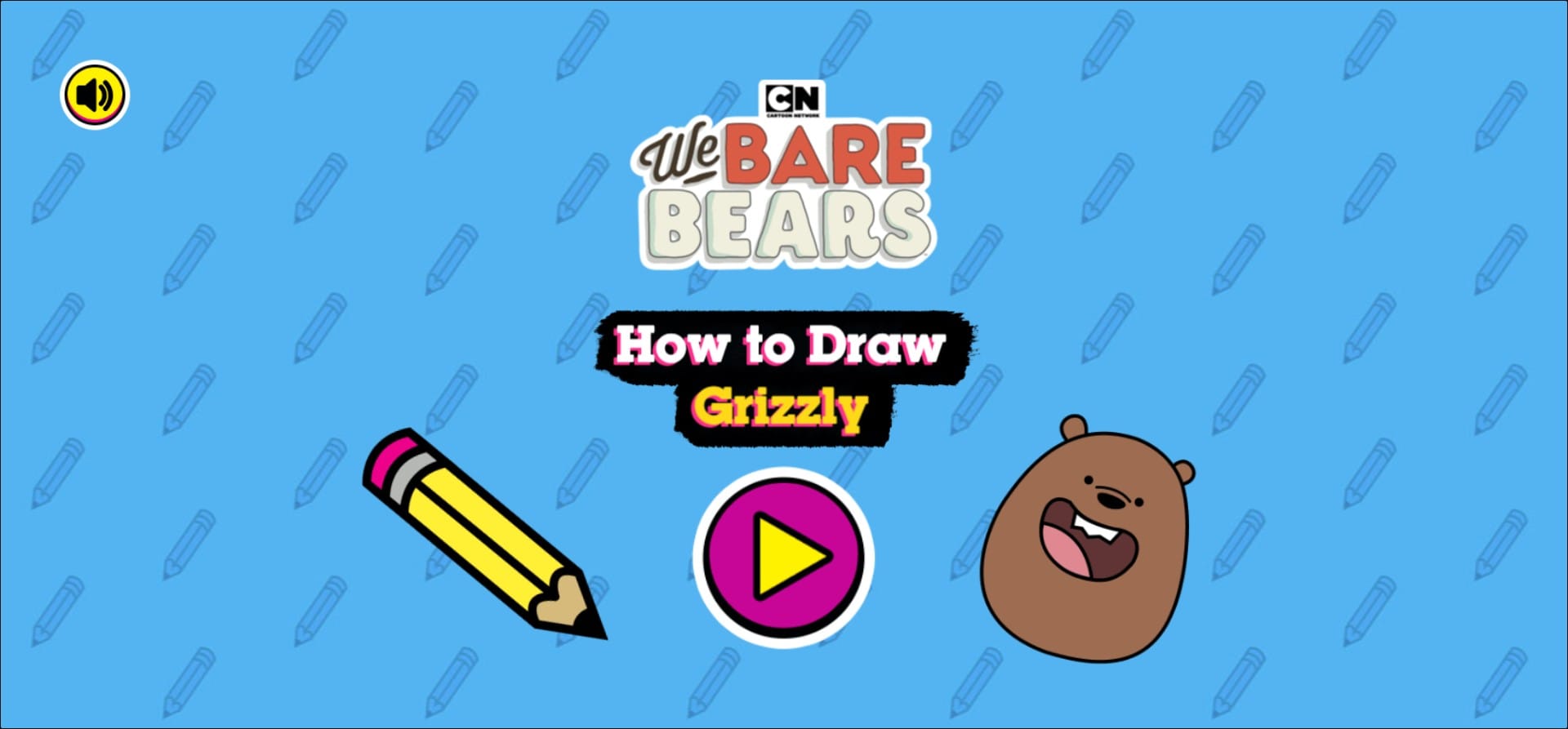 We Bare Bears Drawing: How to Draw Grizzly