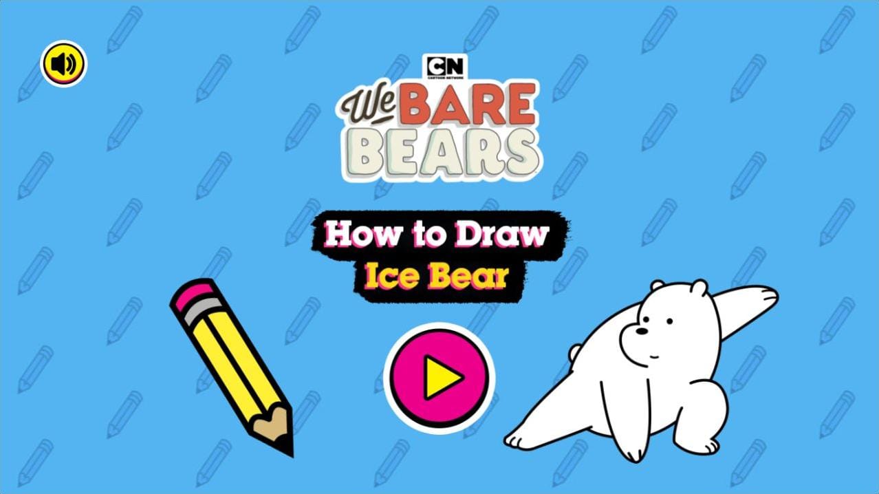 We Bare Bears Drawing: How to Draw Ice Bear
