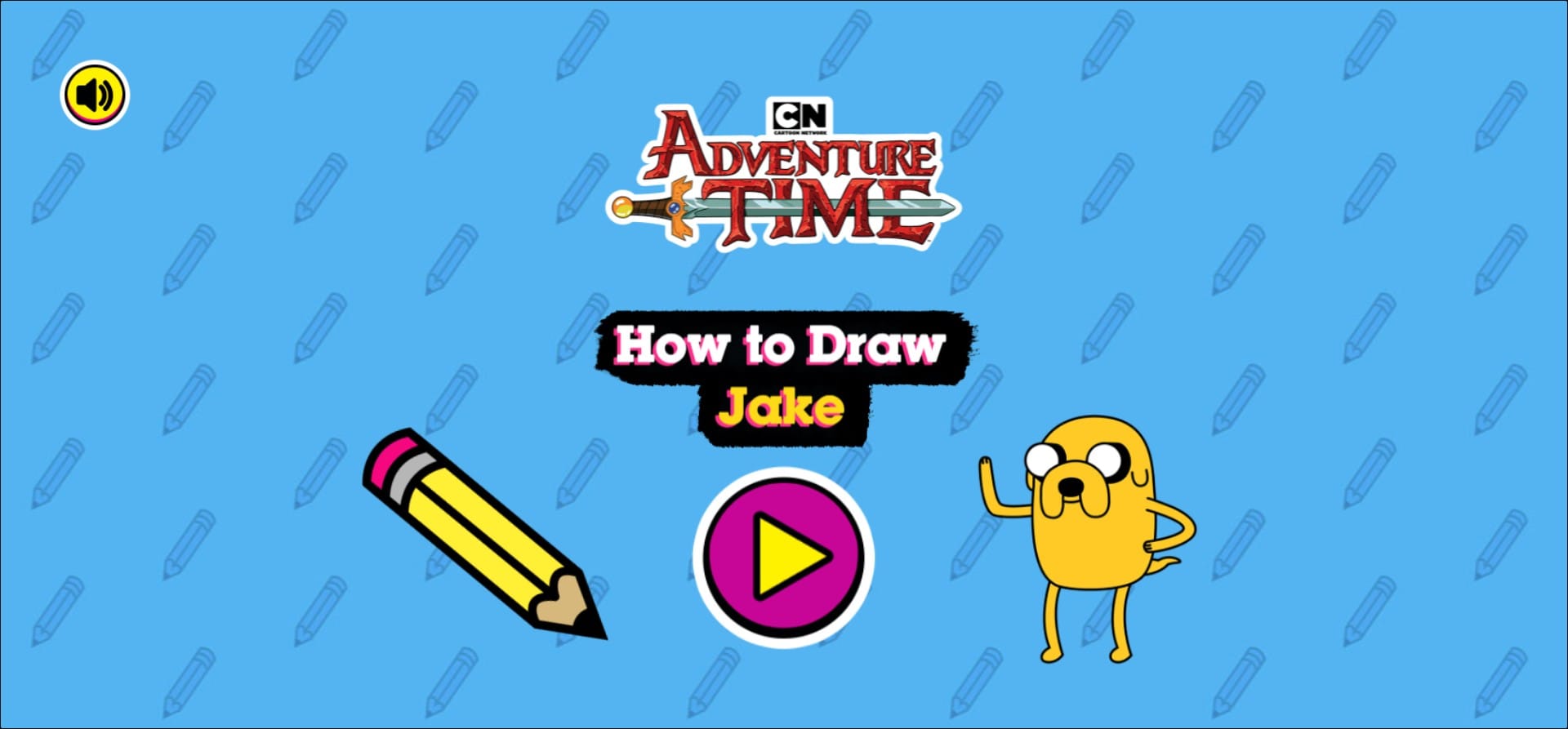 How to Draw Jake from Adventure Time