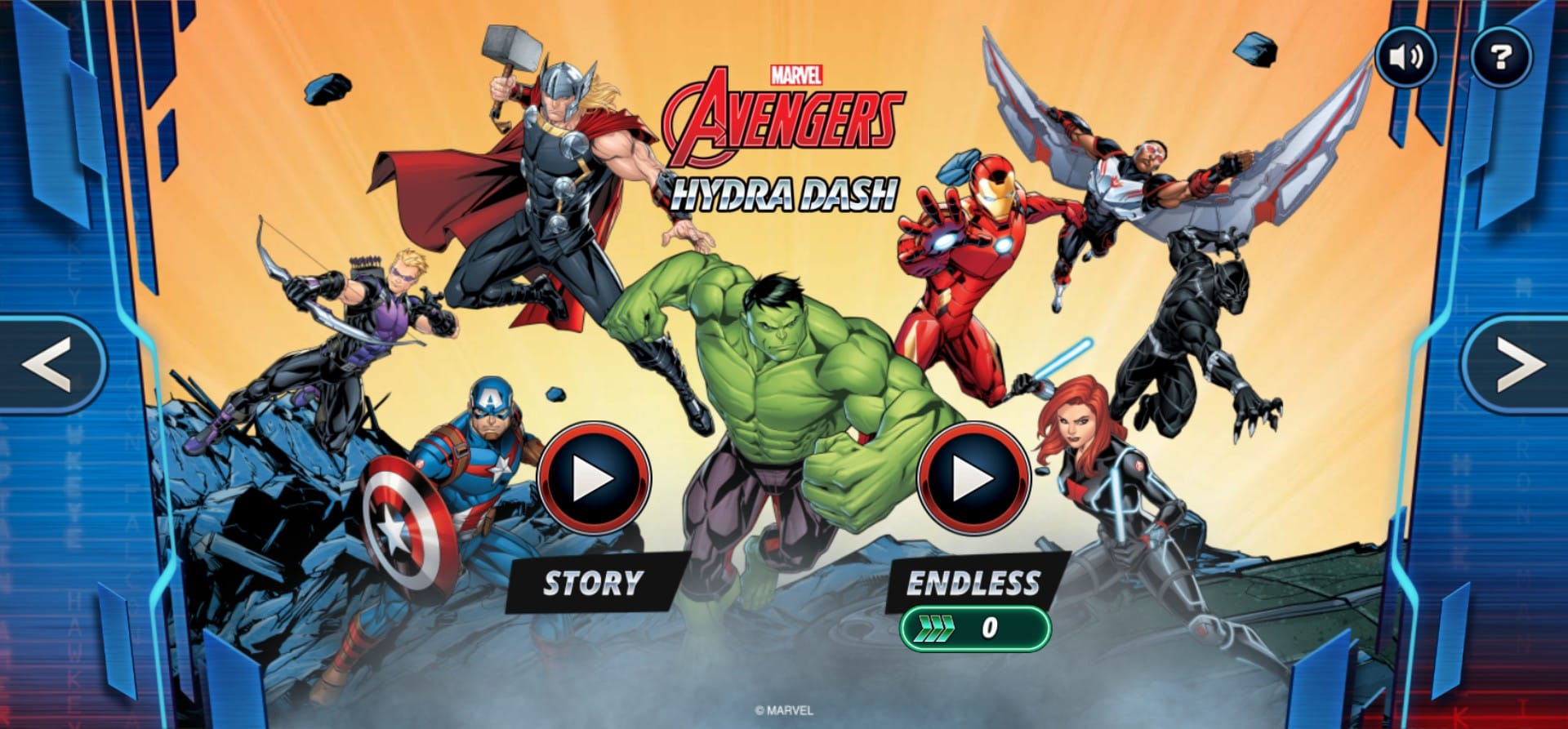 Marvel Avengers Hydra Dash: Super Hero Running